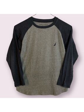 Nautica Long Sleeve Boys Tee Shirt